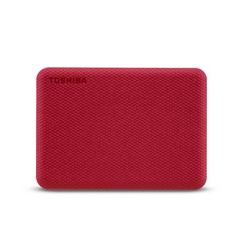 TOSHIBA Canvio Advance 1TB 2.5inch External Hard Drive USB 3.2 Gen1 Red (HDTCA10ER3AA)