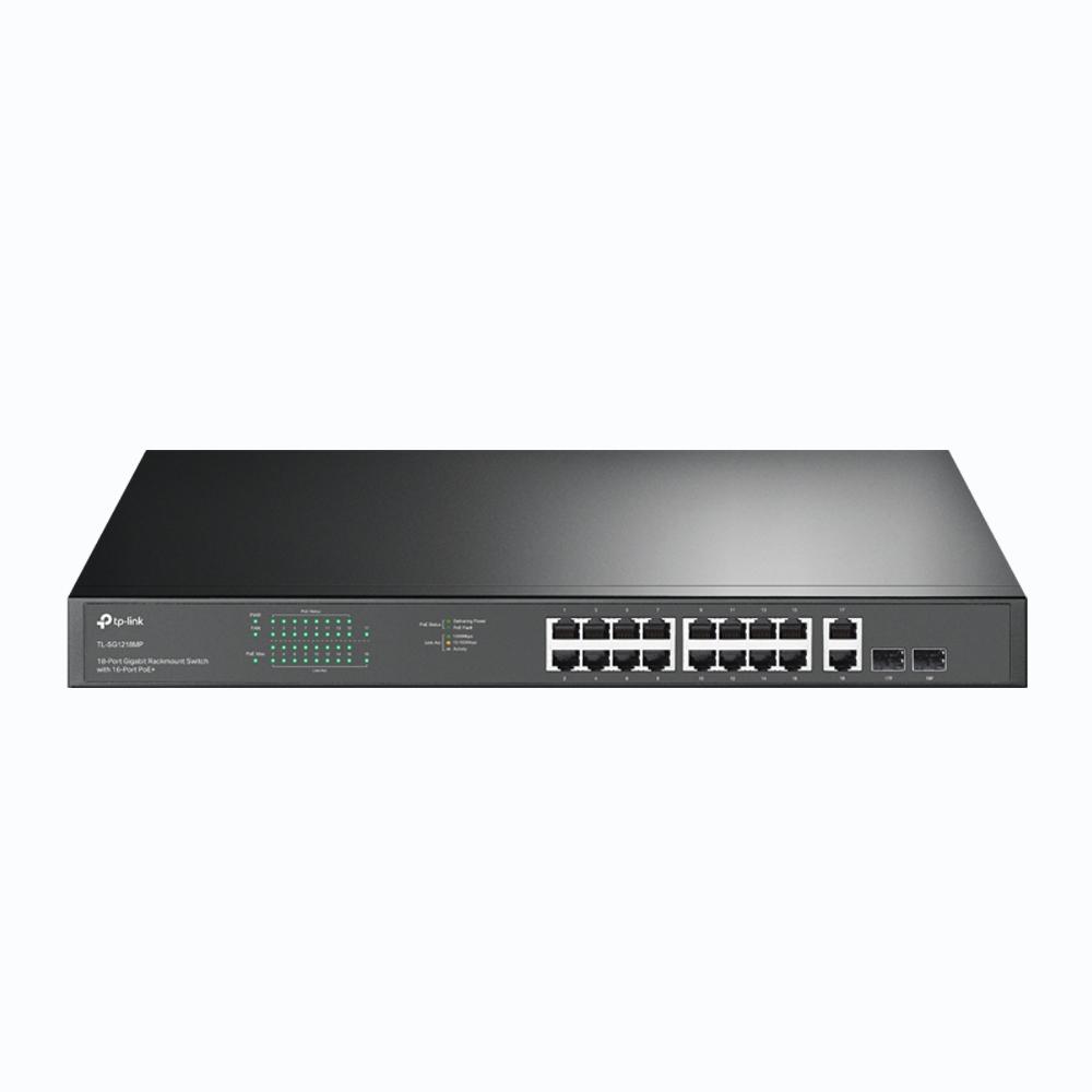 TP-Link - Switch TL-SG1218MP 18-Port PoE+ Unmanaged