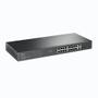 TP-LINK 18-Port Gigabit Rackmount  Switch with 16-Port PoE+ PORT: 16x Gigabit PoE+ Ports,  2x Gigabit Non-PoE Ports,  2x Combo Gigabit SFP Slots SPEC: 802.3at/ af,   250 W PoE Power,  1U 19-inch Rack-mountable  (TL-SG1218MP)