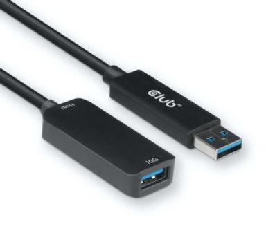 CLUB 3D USB 3.2 Adapter Typ-A zu 10 Gigabit Ethernet 5m St./B. schwarz (CAC-1411)