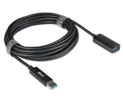 CLUB 3D USB 3.2 Adapter Typ-A zu 10 Gigabit Ethernet 5m St./B. schwarz (CAC-1411)