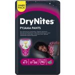 DryNites Pyjama Pants, 4-7 år, pige, med print, 17-30 kg