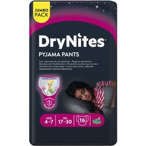 DryNites Børneble, bukseble, DryNites Pyjama Pants, 4-7 år, med print, 17-30 kg (9844502*64)