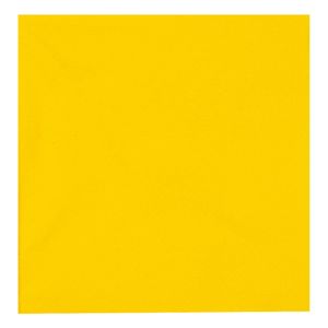 ABENA Frokostserviet,  ABENA Gastro, 3-lags, 1/4 fold, 33x33cm, gul, nyfiber (328906*1680)