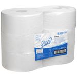 Toiletpapir,  Kimberly-Clark Scott, 2-lags, 314m x 10,6cm, hvid, 100% genbrugspapir