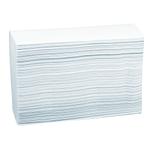 Håndklædeark,  ABENA Care-Ness Excellent,  2-lags, Z-fold, 24x23, 5cm,  8 cm, hvid, 100% nyfiber