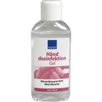 Hånddesinfektionsgel,  Abena, 80 ml, klar, 85% ethanol, flaske med klaplåg