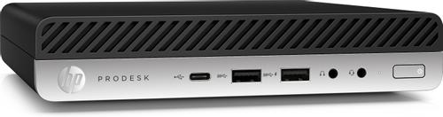 HP ProDesk 600 G4 DM i3-8100T 8GB 1D DDR4 256GB NVMe SSD Intel 9560 AC + BT 5.0 USB keyboard mouse Stand W10P 3YW (ML) (4HM70EA#UUW)