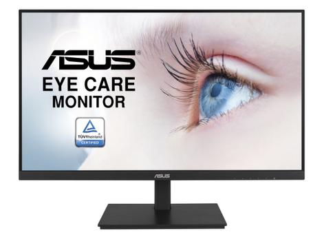 ASUS VA27DQSB 27inch WLED/IPS Eye Care Monitor FHD 1920x1080 16:9 Frameless 75Hz 5ms 1xDP 1xHDMI Black 3YW (90LM06H1-B01370)