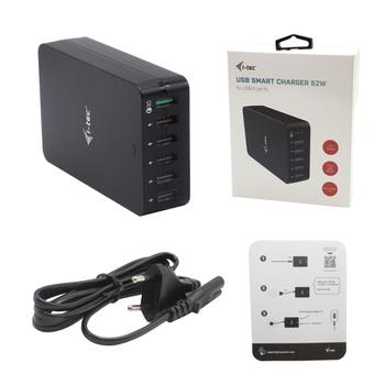 I-TEC USB SMART CHARGER 6X USB-A PORT 52W CHAR (CHARGER6P52W)
