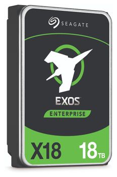 SEAGATE EXOS X18 18TB SATA SED 3.5IN 7200RPM HELIUM 512E/4KN INT (ST18000NM001J)