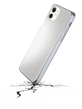 CELLULAR LINE Clear Duo iPhone 12 mini Plastdeksel m/ gummiramme,  gjennomsiktig (CLEARDUOIPH12T)