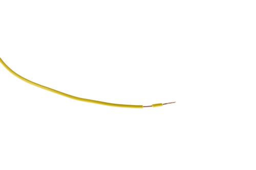 Coferro Cables H05V2-K 1,0 mm² gul 90° PVC, Harmoniseret monteringsledning,  100m SP (06121048)