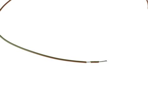 Coferro Cables LIVY 0,50 mm² brun/grøn SP 100m, Monteringsledning fortinnet 28x0,15mm (73014077)