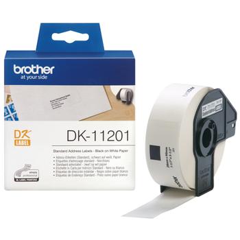 BROTHER Adress label 400pc/ roll 29x90 f QLseries (DK11201)