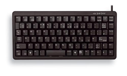 CHERRY G84-4100 COMPACT KB UK BLACK UK-ENGLISH - BLACK PERP (G84-4100LCAGB-2)