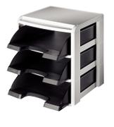 LEITZ Brevkurvstativ LEITZ Plus sort kurv