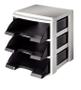 LEITZ Plus Letter Tray Rack Black 53270095 (53270095)