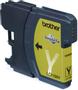 BROTHER LC1100YBP - Yellow - original - blister - ink cartridge - for Brother DCP-185, 385, 585, 6690, MFC-490, 5490, 5890, 6490, 990