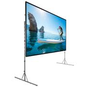 DA-LITE Fast-Fold Deluxe Screen System w. HD Rental 16:9 Svartmaskering 291cm x 161cm