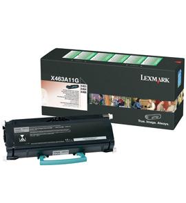 LEXMARK Black Return Program Print Cartridge (X463A11G)