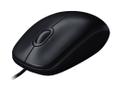 LOGITECH h M90 Mouse wired scroll USB Black