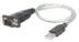 MANHATTAN Converter,  USB to Serial, USB  A-male/ DB9-male,  Silver, Blister