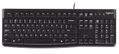 LOGITECH K120 Corded Keyboard black USB for Business - EMEA (ESP) (920-002518)