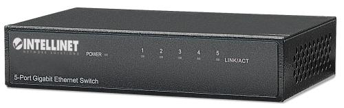 INTELLINET switch 5x10/ 100/ 1000 Gigabit, Metal (530378)