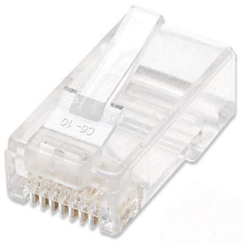 INTELLINET Kabel Modularstecker CAT6 RJ45 [gy] 100er (502344)