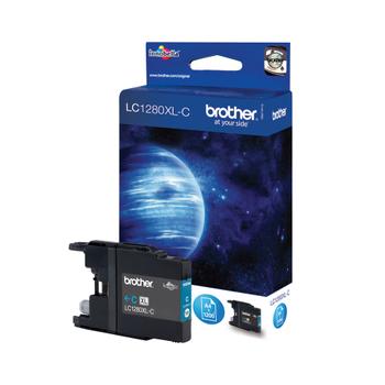 BROTHER LC1280XLC - Cyan - original - ink cartridge - for Brother MFC-J5910DW,  MFC-J6510DW,  MFC-J6710DW,  MFC-J6910DW (LC-1280XLC)