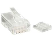 StarTech Cat 6 RJ45 Stranded Modular Plug Connector - 50 Pack (CRJ45C6STR50) - nettverkkontakt - blank