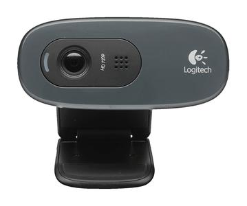 LOGITECH Webcam HD C270 Black (960-000582)