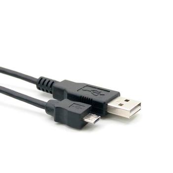 ACT USB2 Kabel A-MicroB -  2,0 m USB2 A til USB2 MicroB 28AWG Sort (SB2498)