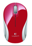 LOGITECH M187 Wireless Mini Mouse Red