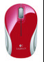 LOGITECH M187 Wireless Mini Mouse Red (910-002732)