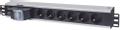 INTELLINET 19 1.5U Rackmount 6-Way Power Strip