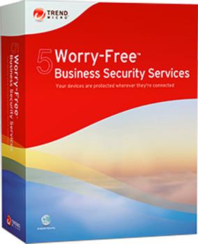 TREND MICRO Worry-Free Business Security Services v5, Multi-Language: [Service]Extension,  Normal, 11-25 User License, 12 months (WF00219023)
