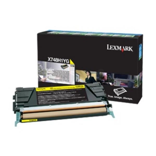 LEXMARK - gul - original - tonerpatron - Lexmark Corporate