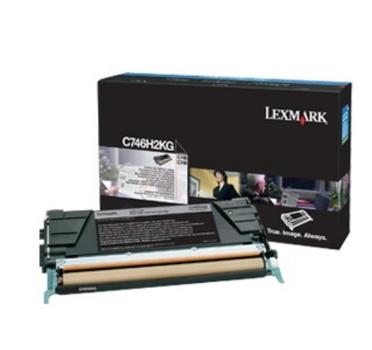 LEXMARK Black High Yield Corpo Toner Cartridge  (C746H3KG)