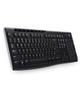 LOGITECH K270 Wireless Keyboard - US - Tastatur - Amerikansk engelsk - Sort