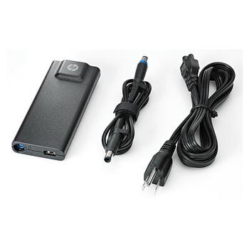 HP 90W Smart Slim AC adapter (7.4mm) (includes Smart AC and Traditional AC power cords) (BT796AA#ABB)