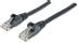 INTELLINET Patchkabel RJ45 U/UTP Cat6 1.50m schwarz