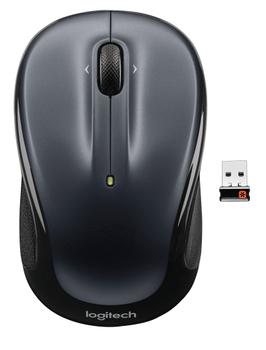 LOGITECH M325 - Color Collection Limited Edition - mus - optisk - 3 knappar - trådlös - 2.4 GHz - trådlös USB-mottagare - grå (910-002142)