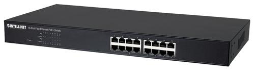 INTELLINET 16-Port Fast Ethernet Poe+  (560771)