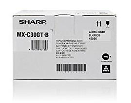 SHARP Black Toner Cartridge   (MXC30GTB)
