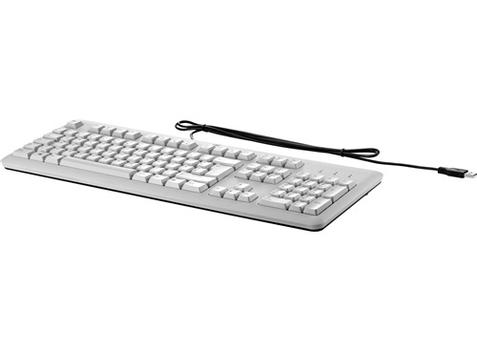 HP grått USB-tastatur (B6B64AA#ABB)