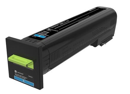 LEXMARK CS820 toner cyan 22k (return) (72K2XC0)