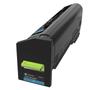 LEXMARK CX860 toner cyan 55k (return)