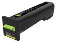 LEXMARK CX820 toner yellow 17k (return)